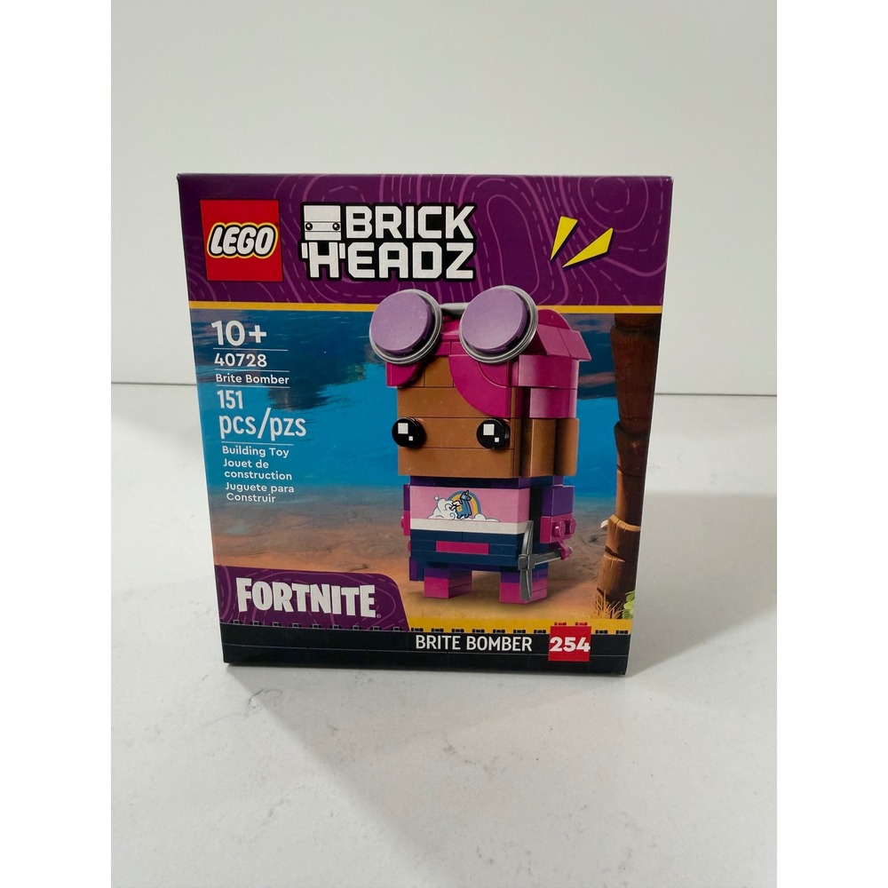 LEGO BrickHeadz Fortnite Brite Bomber 40728 Building Toy Set 151 Pcs New Sealed